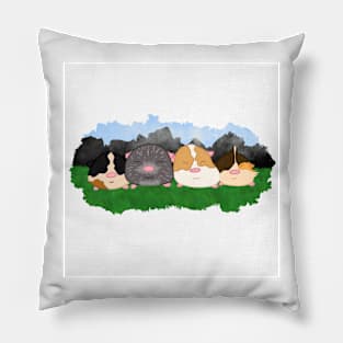 Cute Guinea Pigs Pillow