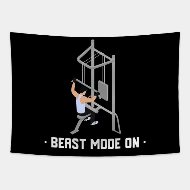 Beast Mode On Tapestry by InkBlitz