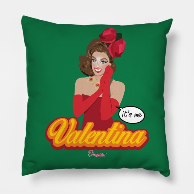 Valentina from Drag Race Pillow by dragover