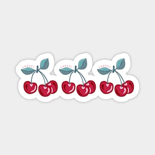 three cherries Magnet