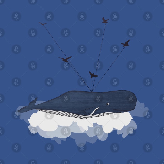 Travelling Whale by Sybille