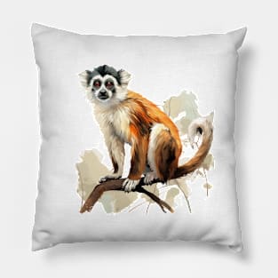 Squirrel Monkey Pillow