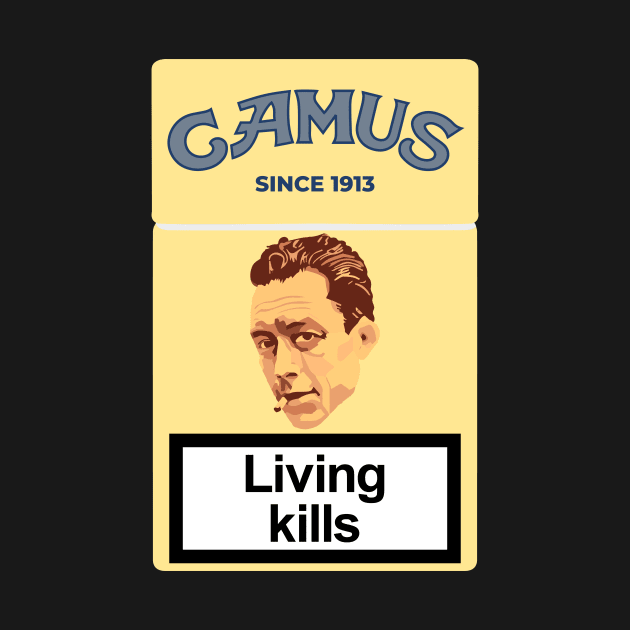 Albert Camus by sqwear