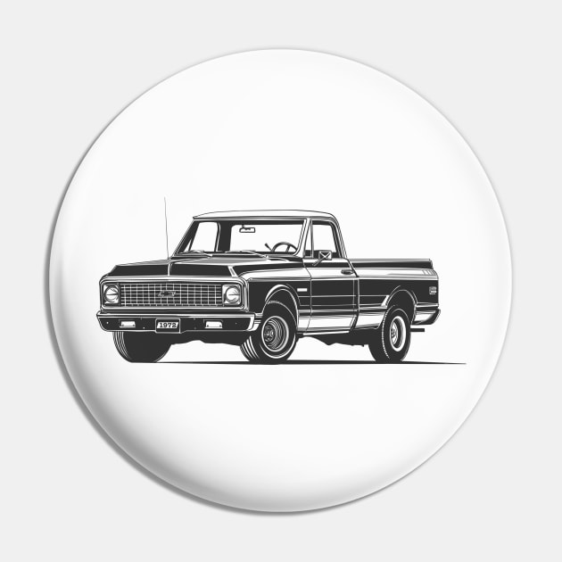 Chevy c10 1972 Pin by Saturasi