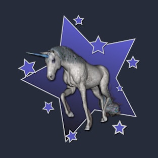 Blue Unicorn T-Shirt