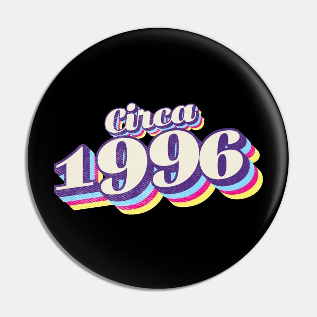 1996 Birthday Pin by Vin Zzep