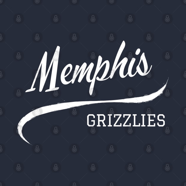 Grizzlies Retro by CityTeeDesigns