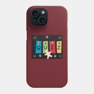 Quiz stickers Phone Case