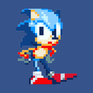 The 16 Bit Blue Blur T-Shirt