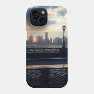 Jersey City Skyline Battery Park Manhattan NYC Phone Case