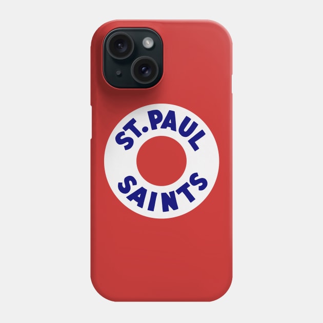 Defunct St. Paul Saints Hockey Phone Case by LocalZonly