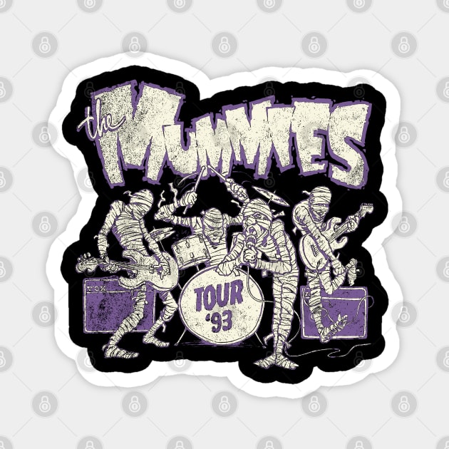 The Mummies Band Magnet by statham_elena