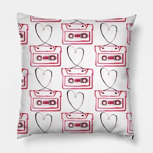 Retro love Pillow