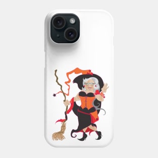 Granny Hex (orange) Phone Case