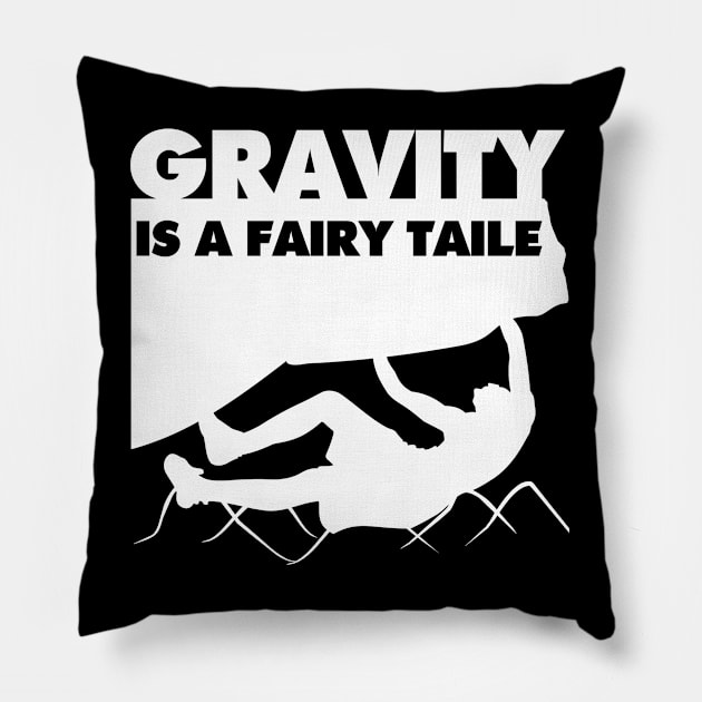 Gravity Is A Fairy Taile Rock Climbing Climber Pillow by tobzz