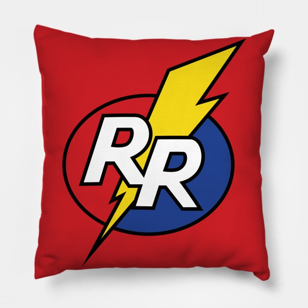 Rescue Rangers logo - Rangers du risque Logo Pillow by LesPetitsChefs