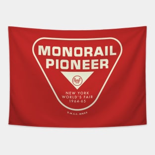 1964 1965 New York World's Fair Monorail Pioneer Tapestry