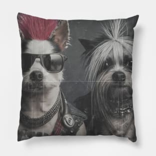 Dogs - Punk is not dead Pillow