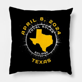 Path Of Totality Solar Eclipse In Texas April 8 2024 Pillow