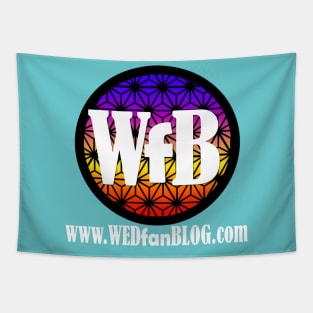 WEDfanBLOG Icon shirt Tapestry