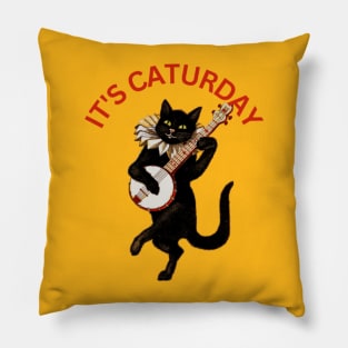 It's Caturday Pillow