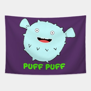 Puff Puff Tapestry