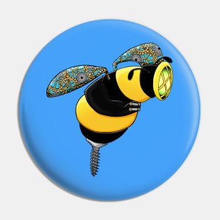 Steampunk bee Pin