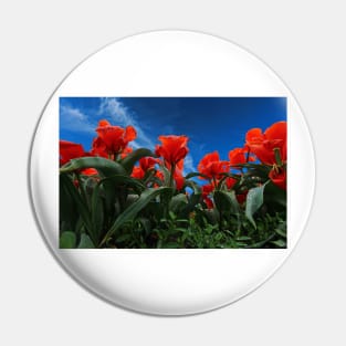 Red Tulips Pin