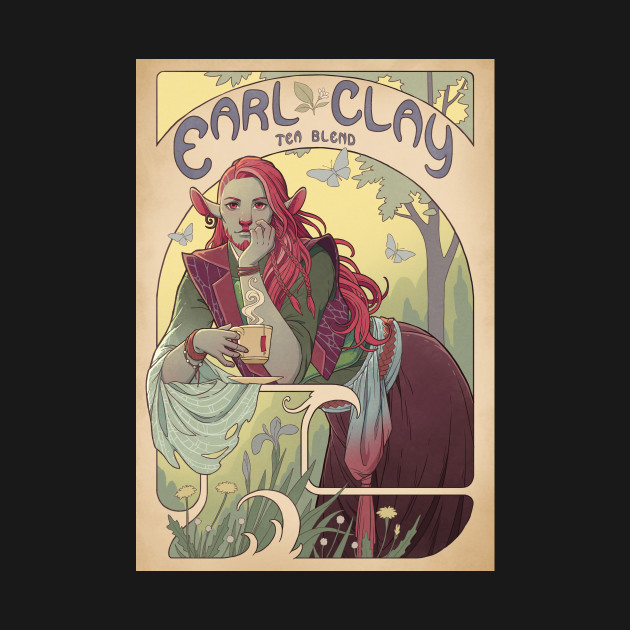 Discover Earl Clay - Critical Role Fanart - T-Shirt