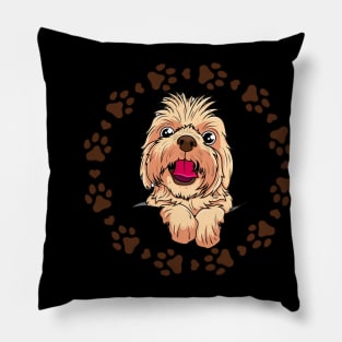 dog pup pet beagle dachshund pooch poodle Pillow