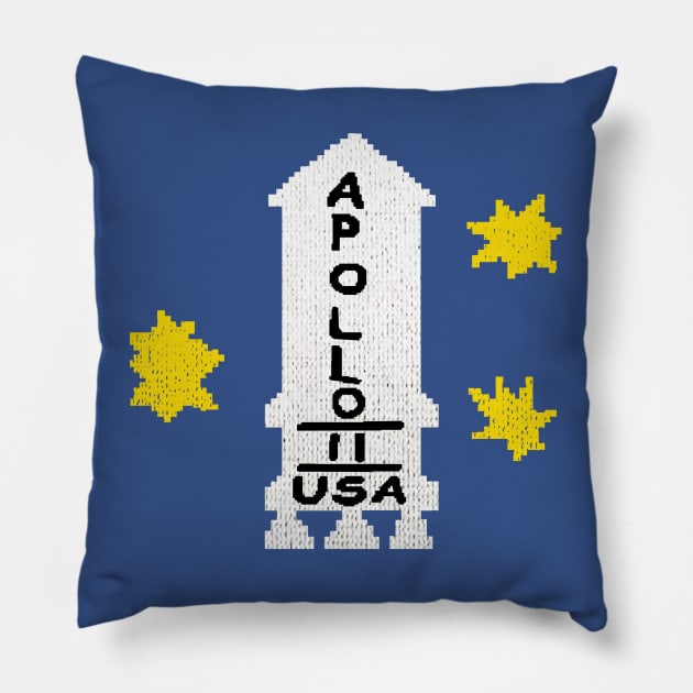 Danny's Apollo 11 Sweater Pillow by robotface