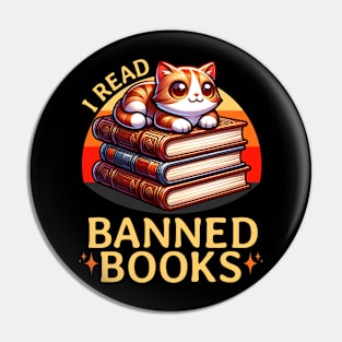 I Read Banned Books Pin