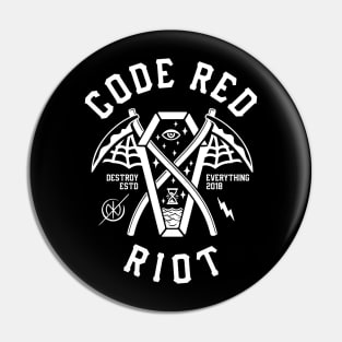 Coffin Riot Pin