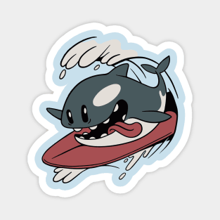 Surf Orca Magnet