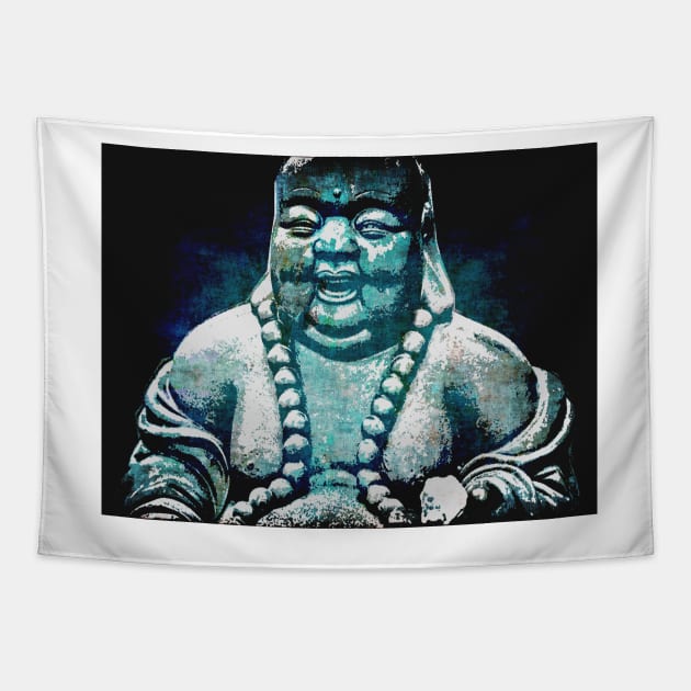 LAUGHING BUDDHA Tapestry by truthtopower