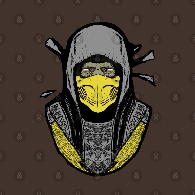 Yellow Ninja by DeathAnarchy