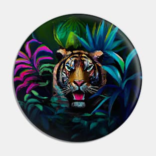 Tiger Painting Pin