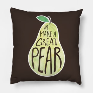 We make a great PEAR Pillow