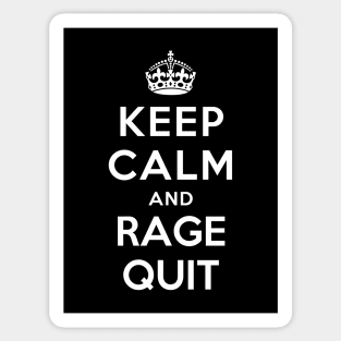 Rage Quit Sticker - heartsandcotrollers – Swag Junkies