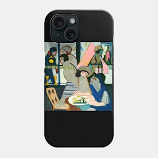 Cafe (1928) painting Phone Case