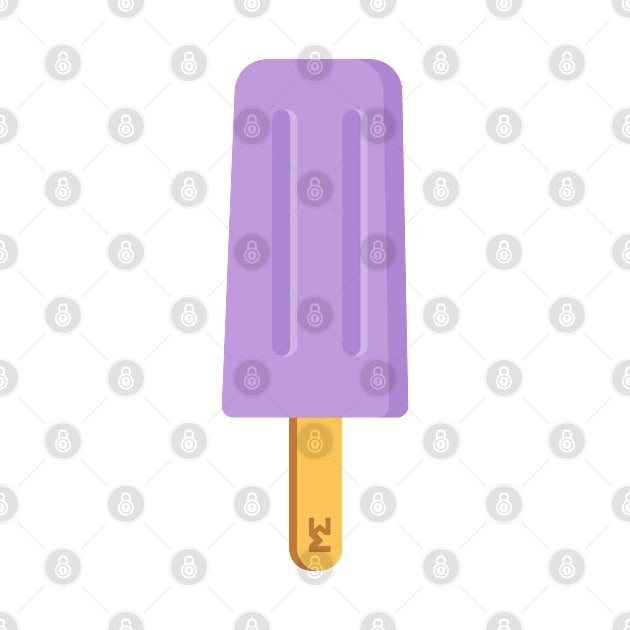Lavender ice lolly by MickeyEdwards