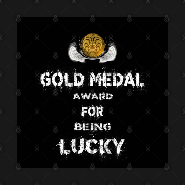 Gold Medal for being Lucky Award Winner by PlanetMonkey