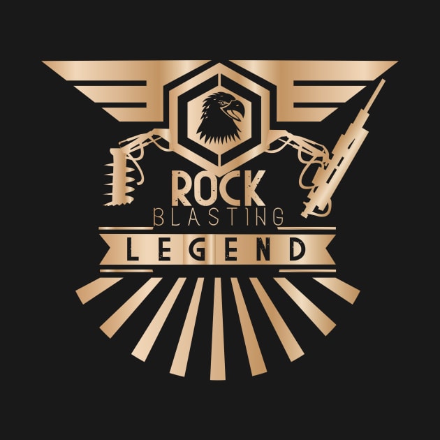 Rock blasting legend by mypointink