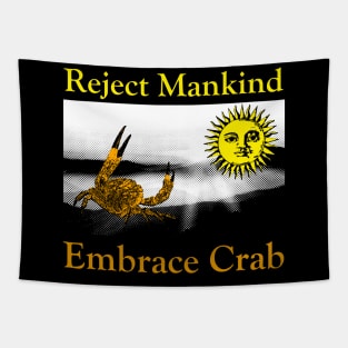 Embrace Crab Tapestry