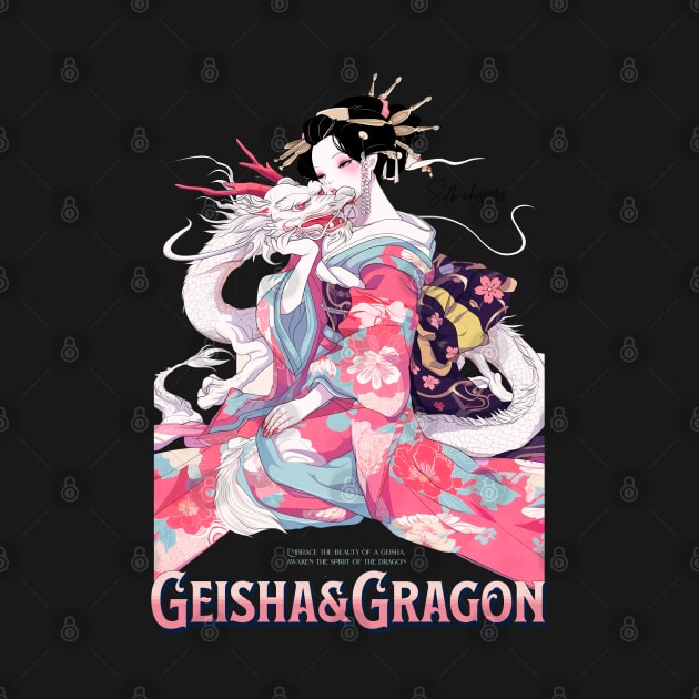 Geisha and Dragon 7004 by ToddT