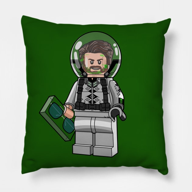 LEGO Quentin Beck Pillow by schultzstudio