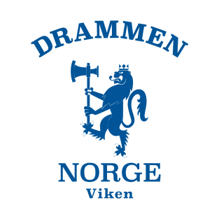 DRAMMEN Norway Coat of Arms T-Shirt