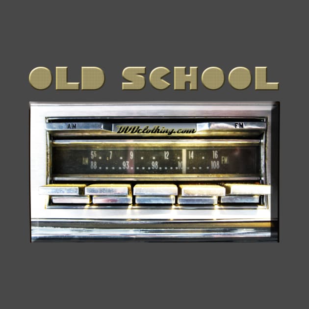 OLD SCHOOL Classic 8 Track Am Fm in Dash Car Radio Vintage Car Automobile Photo by dvdclothing