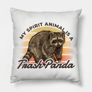 Trash Panda - Retro Sun AL Pillow