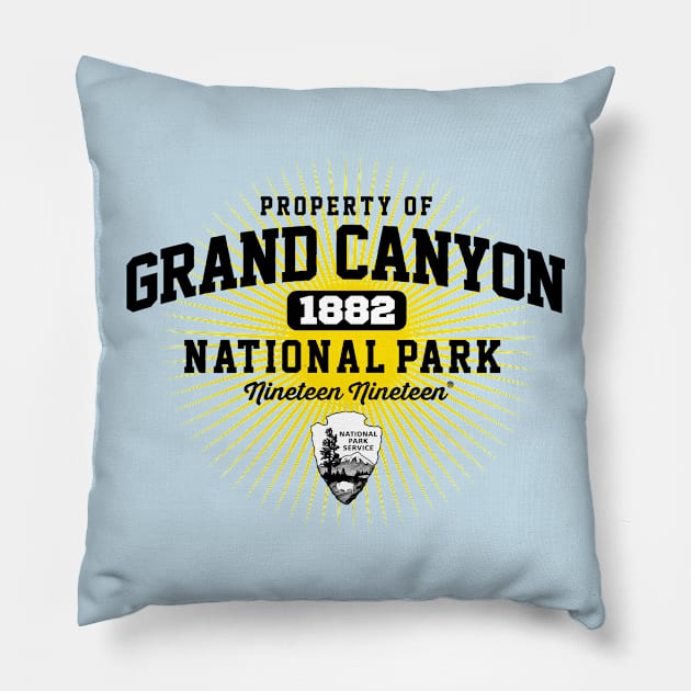 Property of Grand Canyon Pillow by 